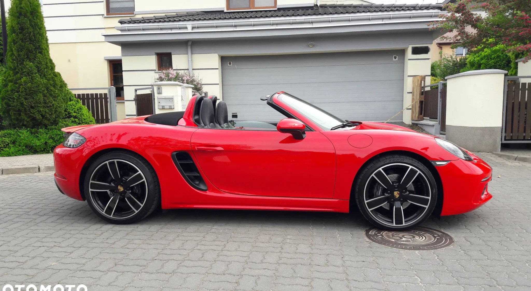 Porsche 718 Boxster cena 265000 przebieg: 58000, rok produkcji 2017 z Warszawa małe 529